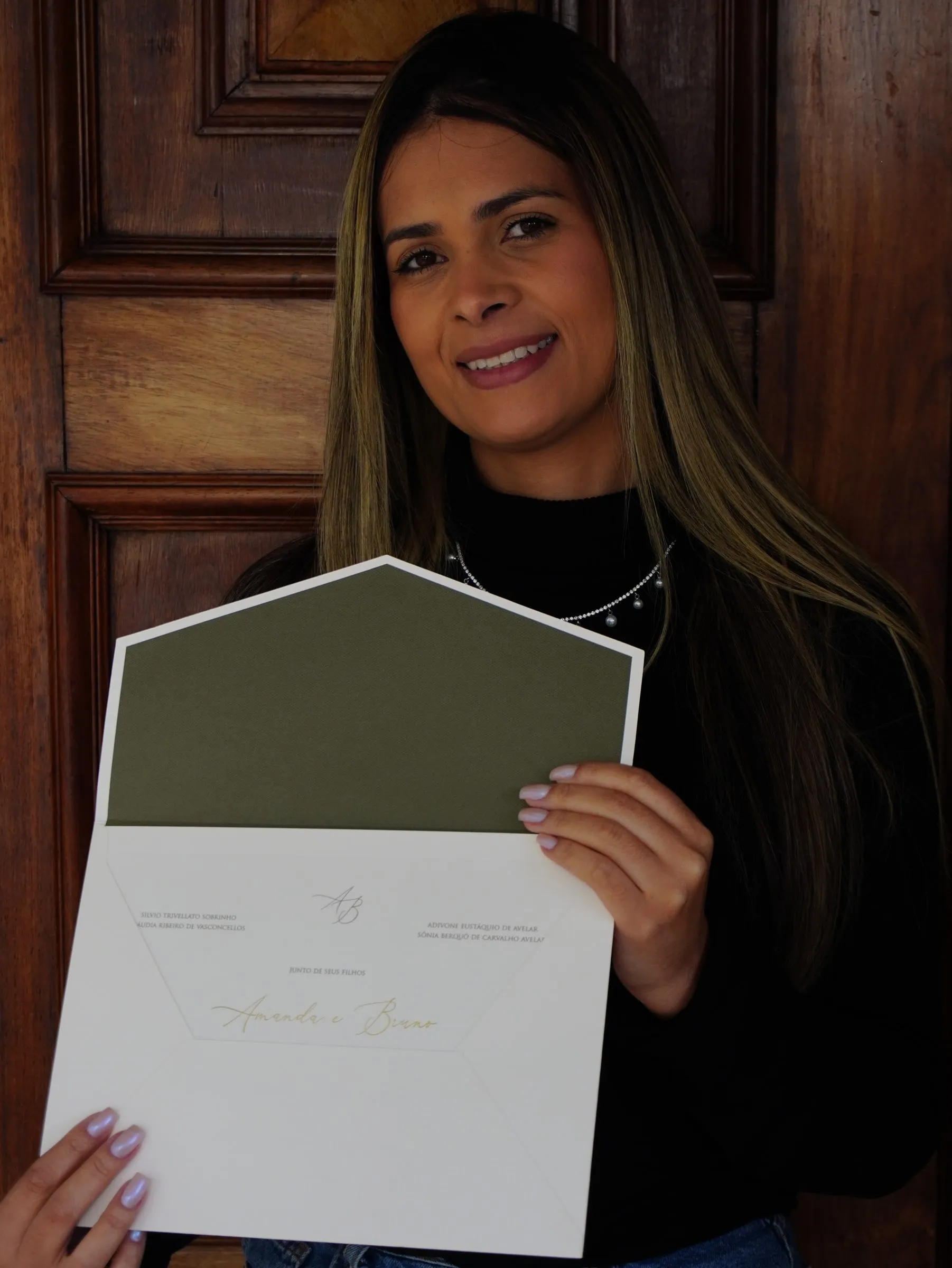 Convite de casamento de Amanda e Bruno — Atelier do Convite, Belo Horizonte